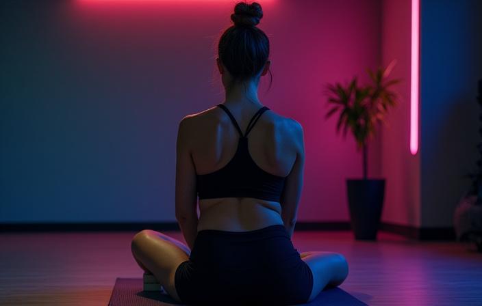 One on one private yoga instruction in New York